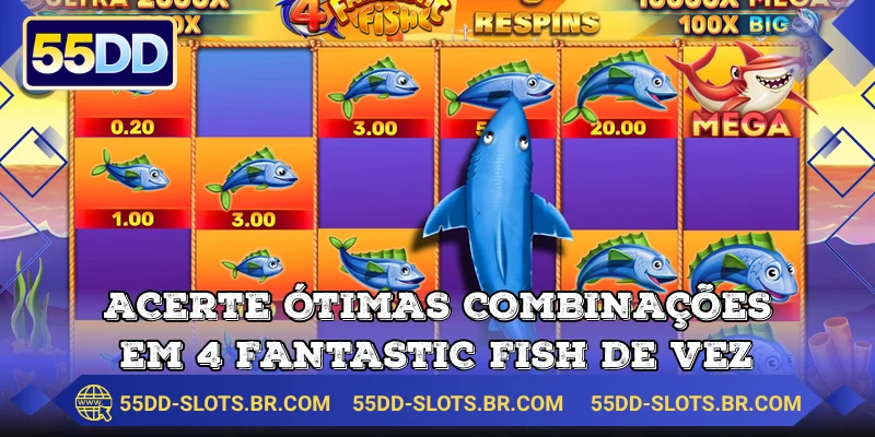 Acerte ótimas combinações em 4 Fantastic Fish de vez