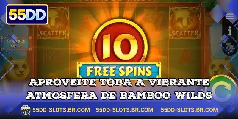 Aproveite toda a vibrante atmosfera de Bamboo Wilds