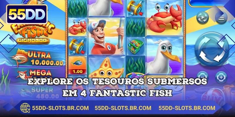 Explore os tesouros submersos em 4 Fantastic Fish