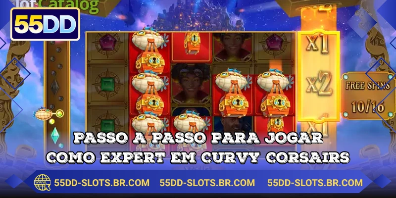 Passo a passo para jogar como expert em Curvy Corsairs