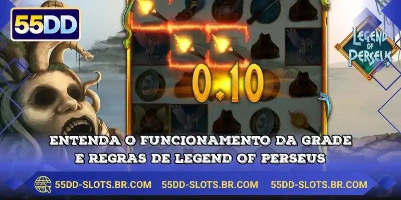 Entenda o funcionamento da grade e regras de Legend Of Perseus